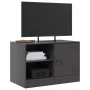 TV-Schrank aus schwarzem Stahl, 67 x 39 x 44 cm von vidaXL, TV-Möbel - Ref: Foro24-841691, Preis: 58,09 €, Rabatt: %