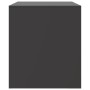 Mueble para TV de acero negro 67x39x44 cm de vidaXL, Muebles TV - Ref: Foro24-841691, Precio: 65,19 €