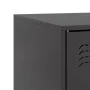 TV-Schrank aus schwarzem Stahl, 67 x 39 x 44 cm von vidaXL, TV-Möbel - Ref: Foro24-841691, Preis: 58,09 €, Rabatt: %