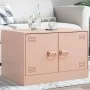 Mesa de centro acero rosa 67x50x44 cm de vidaXL, Mesas de centro - Ref: Foro24-841728, Precio: 70,01 €, Descuento: %