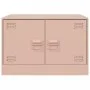 Rosa Couchtisch aus Stahl 67x50x44 cm von vidaXL, Couchtisch - Ref: Foro24-841728, Preis: 70,01 €, Rabatt: %