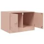 Mesa de centro acero rosa 67x50x44 cm de vidaXL, Mesas de centro - Ref: Foro24-841728, Precio: 70,01 €, Descuento: %