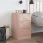 Pink steel nightstand 34.5x39x62 cm by vidaXL, Nightstands - Ref: Foro24-841777, Price: 78,60 €, Discount: %