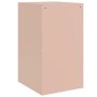 Pink steel nightstand 34.5x39x62 cm by vidaXL, Nightstands - Ref: Foro24-841777, Price: 78,60 €, Discount: %