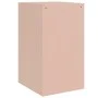 Rosafarbener Nachttisch aus Stahl, 34,5 x 39 x 62 cm von vidaXL, Nachttische - Ref: Foro24-841777, Preis: 77,84 €, Rabatt: %