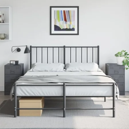 Nightstands 2 units anthracite gray 34.5x39x62 cm by vidaXL, Nightstands - Ref: Foro24-841780, Price: 155,98 €, Discount: %