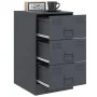 Nightstands 2 units anthracite gray 34.5x39x62 cm by vidaXL, Nightstands - Ref: Foro24-841780, Price: 155,98 €, Discount: %