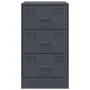 Nightstands 2 units anthracite gray 34.5x39x62 cm by vidaXL, Nightstands - Ref: Foro24-841780, Price: 155,98 €, Discount: %
