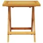 Tumbonas con mesa 2 unidades madera maciza de acacia de vidaXL, Tumbonas - Ref: Foro24-3206367, Precio: 486,17 €, Descuento: %