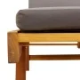Sonnenliegen mit Kissen 2 Stück massives Akazienholz 200x68x83 cm von vidaXL, Liegen - Ref: Foro24-3206373, Preis: 492,40 €, ...