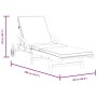Sonnenliegen mit Kissen 2 Stück massives Akazienholz 200x68x83 cm von vidaXL, Liegen - Ref: Foro24-3206373, Preis: 461,30 €, ...