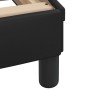 Bett mit schwarzer Kunstledermatratze 90x190 cm von vidaXL, Betten und Lattenroste - Ref: Foro24-3208317, Preis: 233,37 €, Ra...