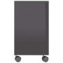Beistelltisch aus glänzend grauem Sperrholz, 70 x 35 x 55 cm von vidaXL, Seitentische - Ref: Foro24-802128, Preis: 45,58 €, R...