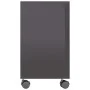 Glossy gray plywood side table 70x35x55 cm by vidaXL, Side tables - Ref: Foro24-802128, Price: 45,05 €, Discount: %