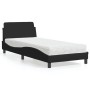 Bed with black fabric mattress 80x200 cm by vidaXL, Beds and slatted bases - Ref: Foro24-3208286, Price: 227,10 €, Discount: %