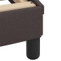 Cama con colchón tela marrón oscuro 140x200 cm de vidaXL, Camas y somieres - Ref: Foro24-3208537, Precio: 419,87 €, Descuento: %