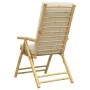 Klappbare Bistrostühle mit Kissen 6 Stück cremeweißer Bambus von vidaXL, Gartenstühle - Ref: Foro24-3208928, Preis: 630,00 €,...