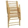 Klappbare Bistrostühle mit Kissen 6 Stück cremeweißer Bambus von vidaXL, Gartenstühle - Ref: Foro24-3208928, Preis: 630,00 €,...
