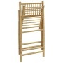 Klappbare Bistrostühle mit Kissen 4 Stück cremeweißer Bambus von vidaXL, Gartenstühle - Ref: Foro24-3208923, Preis: 247,08 €,...