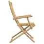 Sillas de jardín plegables 8 unidades bambú 53x66x99 cm de vidaXL, Sillas de jardín - Ref: Foro24-3278516, Precio: 685,86 €, ...