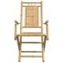 Folding garden chairs 4 units bamboo 53x66x99 cm by vidaXL, Garden chairs - Ref: Foro24-3278514, Price: 323,88 €, Discount: %