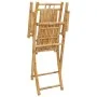 Folding garden chairs 4 units bamboo 53x66x99 cm by vidaXL, Garden chairs - Ref: Foro24-3278514, Price: 323,88 €, Discount: %