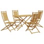5-teiliges Garten-Ess-Set aus Bambus von vidaXL, Gartensets - Ref: Foro24-3278528, Preis: 355,43 €, Rabatt: %