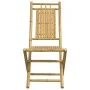 Juego de comedor de jardín 5 piezas bambú de vidaXL, Conjuntos de jardín - Ref: Foro24-3278528, Precio: 376,19 €, Descuento: %