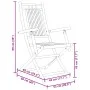 3-piece bamboo garden table and chairs set by vidaXL, Garden sets - Ref: Foro24-3278535, Price: 222,59 €, Discount: %