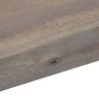 Console table 115x35x76 cm made of solid acacia wood and gray iron by vidaXL, Side tables - Ref: Foro24-247831, Price: 118,58...