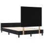 Estructura de cama con cabecera Negro 120 x 200 cm Terciopelo