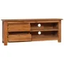 Mueble para TV madera maciza de teca 100x30x40 cm de vidaXL, Muebles TV - Ref: Foro24-289081, Precio: 160,30 €, Descuento: %