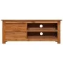 Mueble para TV madera maciza de teca 100x30x40 cm de vidaXL, Muebles TV - Ref: Foro24-289081, Precio: 160,30 €, Descuento: %