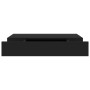 Floating wall shelf with black drawer 48x25x8 cm by vidaXL, Shelves and shelves - Ref: Foro24-288205, Price: 42,60 €, Discoun...