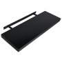 Floating wall shelves 2 units black 100x20x3.8 cm by vidaXL, Shelves and shelves - Ref: Foro24-288203, Price: 53,74 €, Discou...