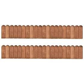 Garden edge rolls 2 units pine wood impregnated 120 cm by vidaXL, Garden edging and edging - Ref: Foro24-3053644, Price: 32,7...