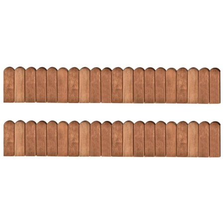 Garden edge rolls 2 units pine wood impregnated 120 cm by vidaXL, Garden edging and edging - Ref: Foro24-3053644, Price: 33,3...