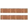 Gartenrandrollen 2 Stück imprägniertes Kiefernholz 120 cm von vidaXL, Garteneinfassung und Einfassung - Ref: Foro24-3053644, ...