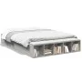 Estructura de cama madera de ingeniería gris hormigón 160x200cm de vidaXL, Camas y somieres - Ref: Foro24-3280555, Precio: 16...