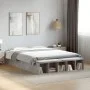 Concrete gray engineered wood bed frame 150x200cm by vidaXL, Beds and slatted bases - Ref: Foro24-3280562, Price: 137,18 €, D...