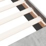 Concrete gray engineered wood bed frame 150x200cm by vidaXL, Beds and slatted bases - Ref: Foro24-3280562, Price: 138,82 €, D...