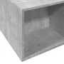 Betongrauer Bettrahmen aus Holzwerkstoff, 120 x 190 cm von vidaXL, Betten und Lattenroste - Ref: Foro24-3280597, Preis: 128,0...