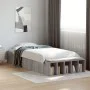 Estructura de cama madera de ingeniería gris Sonoma 90x200 cm de vidaXL, Camas y somieres - Ref: Foro24-3280613, Precio: 107,...
