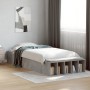 Betongrauer Bettrahmen aus Holzwerkstoff, 90 x 190 cm von vidaXL, Betten und Lattenroste - Ref: Foro24-3280618, Preis: 103,12...