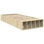 Sonoma oak engineered wood bed frame 75x190 cm by vidaXL, Beds and slatted bases - Ref: Foro24-3280624, Price: 99,18 €, Disco...