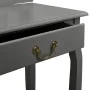 Gray paulownia wood dressing table and stool 65x36x128 cm by vidaXL, Bedroom Dressers - Ref: Foro24-289337, Price: 102,02 €, ...