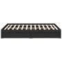 Black engineered wood bed with drawers 140x200 cm by vidaXL, Beds and slatted bases - Ref: Foro24-3280658, Price: 207,19 €, D...