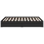 Schwarzes Holzwerkstoffbett mit Schubladen 140x200 cm von vidaXL, Betten und Lattenroste - Ref: Foro24-3280658, Preis: 221,37...