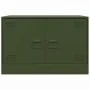 Olive green steel TV cabinet 67x39x44 cm by vidaXL, TV Furniture - Ref: Foro24-841639, Price: 61,12 €, Discount: %
