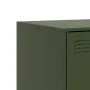 Olivgrüner TV-Schrank aus Stahl, 67 x 39 x 44 cm von vidaXL, TV-Möbel - Ref: Foro24-841639, Preis: 61,12 €, Rabatt: %